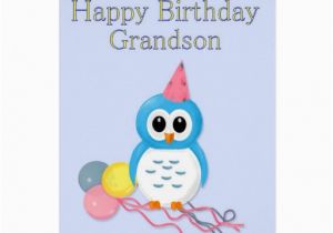 Birthday Cards for Grandson to Print Grandson Birthday Greeting Card Zazzle