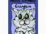 Birthday Cards for Grandson to Print Happy Birthday Grandson Greeting Card Zazzle