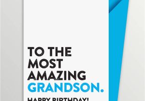 Birthday Cards for Grandson to Print Most Amazing Grandson Birthday Card by A is for Alphabet
