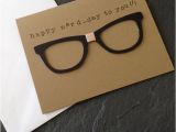 Birthday Cards for Guys Friends Handmade Happy Birthday Nerd Greeting Card Unisex but Great