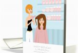 Birthday Cards for Hairdressers Happy Birthday Great Hair Designer Hairstylist Hairdresser