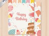 Birthday Cards for Her Free Download Cute Birthday Card Vector Free Download
