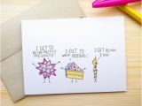 Birthday Cards for Him Online Funny Birthday Card for Him Dirty Birthday Card Birthday