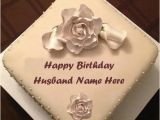 Birthday Cards for Husband with Name Husband Birthday Wishes Beautiful Rose Cakes with Name Dp