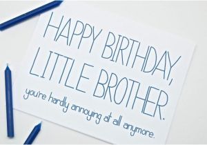 Birthday Cards for Little Brother Funny Birthday for Little Brother Www Imgkid Com the