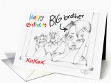 Birthday Cards for Little Brother Happy Birthday Big Brother From Little Sister Card 789553