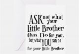 Birthday Cards for Little Brother Little Brother Greeting Cards Card Ideas Sayings