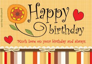 Birthday Cards for Loved Ones Birthday Ecards for Loved One