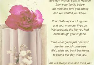 Birthday Cards for Mom In Heaven Birthday Quotes for Husband In Heaven Image Quotes at