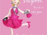 Birthday Cards for Moms From Daughter Daughter A Real Gem Birthday Greeting Card Cards Love