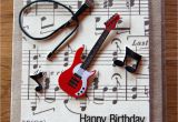 Birthday Cards for Musicians Handmade Cards Handmade Birthday Cards Band Card Music