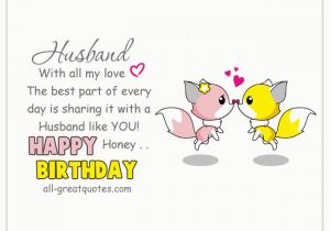 Birthday Cards for My Husband On Facebook Happy Birthday Honey Free Birthday Cards for Husband