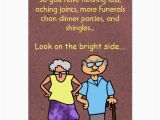 Birthday Cards for Old People Funny Cartoon Seniors Discount Old Age Birthday Card