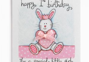 Birthday Cards for One Year Old Baby Girl 1 Special Little Girl Handmade 1st Birthday Card 2 60