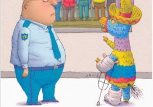Birthday Cards for Police Officers Humor Birthday Greeting Card Pinata Police