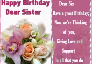 Birthday Cards for Sister Free Download Happy Birthday Sister Greeting Cards Hd Wishes Wallpapers