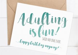 Birthday Cards for Sisters Funny Funny Birthday Card Funny Sister Birthday Funny Brother