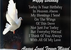 Birthday Cards for someone In Heaven Happy Birthday In Heaven Wishes Quotes Images