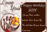 Birthday Cards for son From Mom and Dad Birthday Wishes to son From Parents Wishbirthday Com