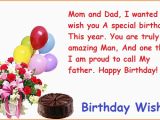 Birthday Cards for son From Mom and Dad Happy Birthday Wishes for Parents Happybdwishes