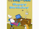 Birthday Cards for Step Dad Birthday Step Dad Card Zazzle