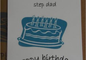 Birthday Cards for Step Dad Items Similar to Step Dad Birthday Card Father Birthday