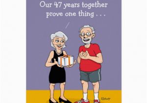 Birthday Cards for the Blind 47th Wedding Anniversary Card Love is Blind Greeting Card