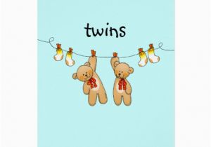 Birthday Cards for Twin Boys Baby Twins Boy Greeting Card Zazzle