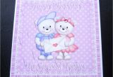 Birthday Cards for Twins Boy and Girl to Special Twins Teddies Birthday Card Boys Girls or