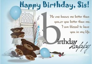 Birthday Cards for Younger Sister 119 Happy Birthday Wishes for Sister Messages Quotes