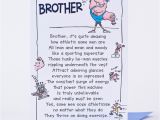 Birthday Cards for Your Brother Birthday Card Brother athletic Only 89p