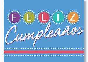 Birthday Cards In Spanish Feliz Cumpleanos Birthday Lights Spanish Birthday Card