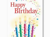 Birthday Cards order Online Candles and Confetti Birthday Card