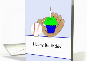 Birthday Cards Sports theme Happy Birthday Greeting Card Baseball Sports themed Card