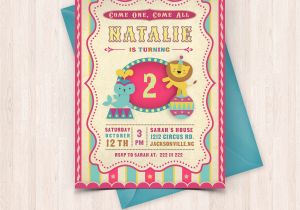 Birthday Cards to Print Off at Home Printable Circus Birthday Invitations Free Thank You Cards