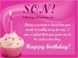 Birthday Cards to son From Mother Birthday Wishes for son 365greetings Com