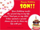 Birthday Cards to son From Mother Birthday Wishes for son 365greetings Com