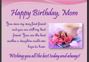 Birthday Cards to son From Mother Heart touching 107 Happy Birthday Mom Quotes From Daughter