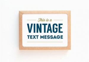 Birthday Cards Via Text Message Vintage Text Message Greeting Card Graphic Anthology