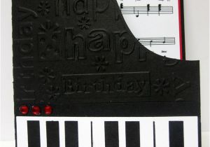 Birthday Cards with A Piano theme Creations by Patti Piano Birthday Card