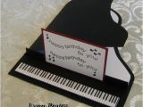 Birthday Cards with A Piano theme Piano Card by Lpratt at Splitcoaststampers