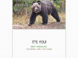 Birthday Cards with Bears Grizzly Bear Birthday Card Dōnabōna Cards
