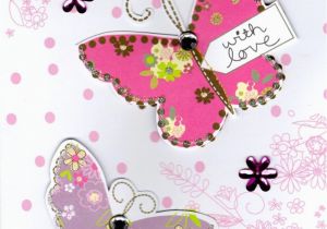 Birthday Cards with butterflies Beautiful butterfly Handmade Birthday Card Cards
