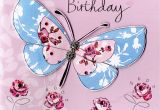 Birthday Cards with butterflies Embellished Beautiful butterfly Birthday Card Cards