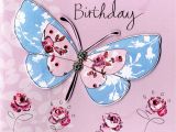 Birthday Cards with butterflies Embellished Beautiful butterfly Birthday Card Cards