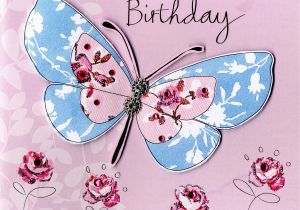 Birthday Cards with butterflies Embellished Beautiful butterfly Birthday Card Cards