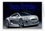 Birthday Cards with Cars On them Cool Sports Car Birthday Card Zazzle