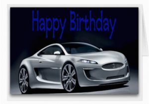 Birthday Cards with Cars On them Cool Sports Car Birthday Card Zazzle