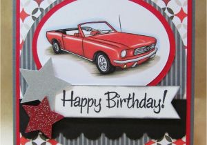 Birthday Cards with Cars On them Savvy Handmade Cards Classic Car Birthday Card