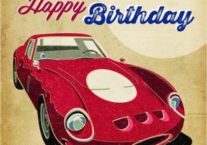 Birthday Cards with Cars On them with Age Comes Coolness Red Ferrari Birthday Card